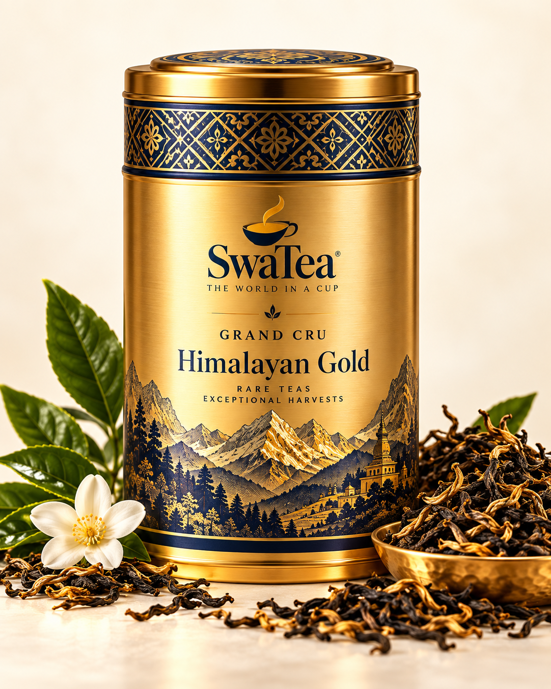 SwaTea Grand Cru collection packaging concept