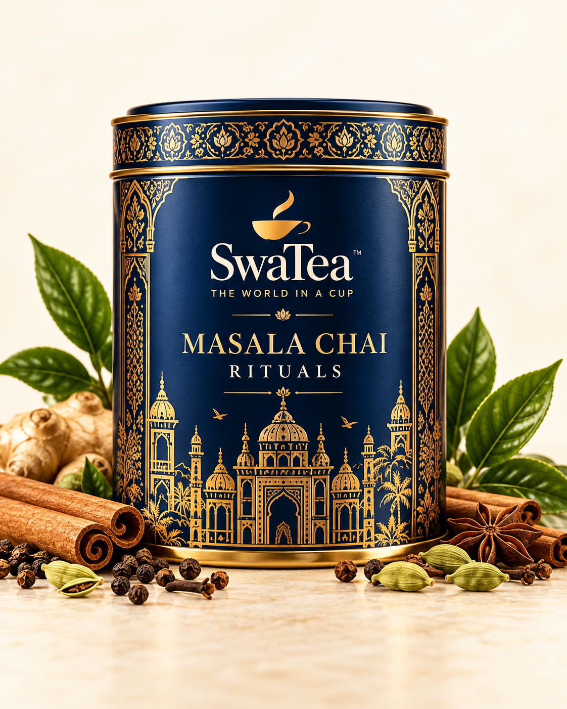 SwaTea Rituals collection packaging concept