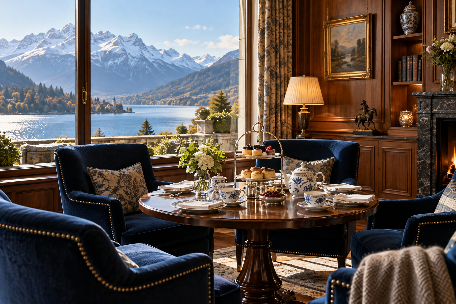 The tea salon