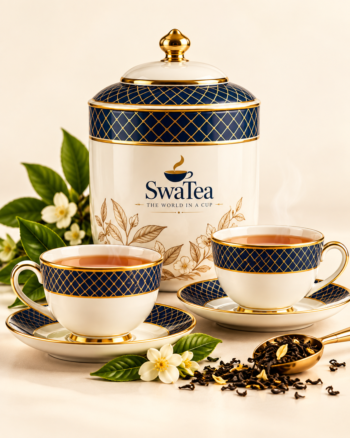 SwaTea The Cup collection packaging concept